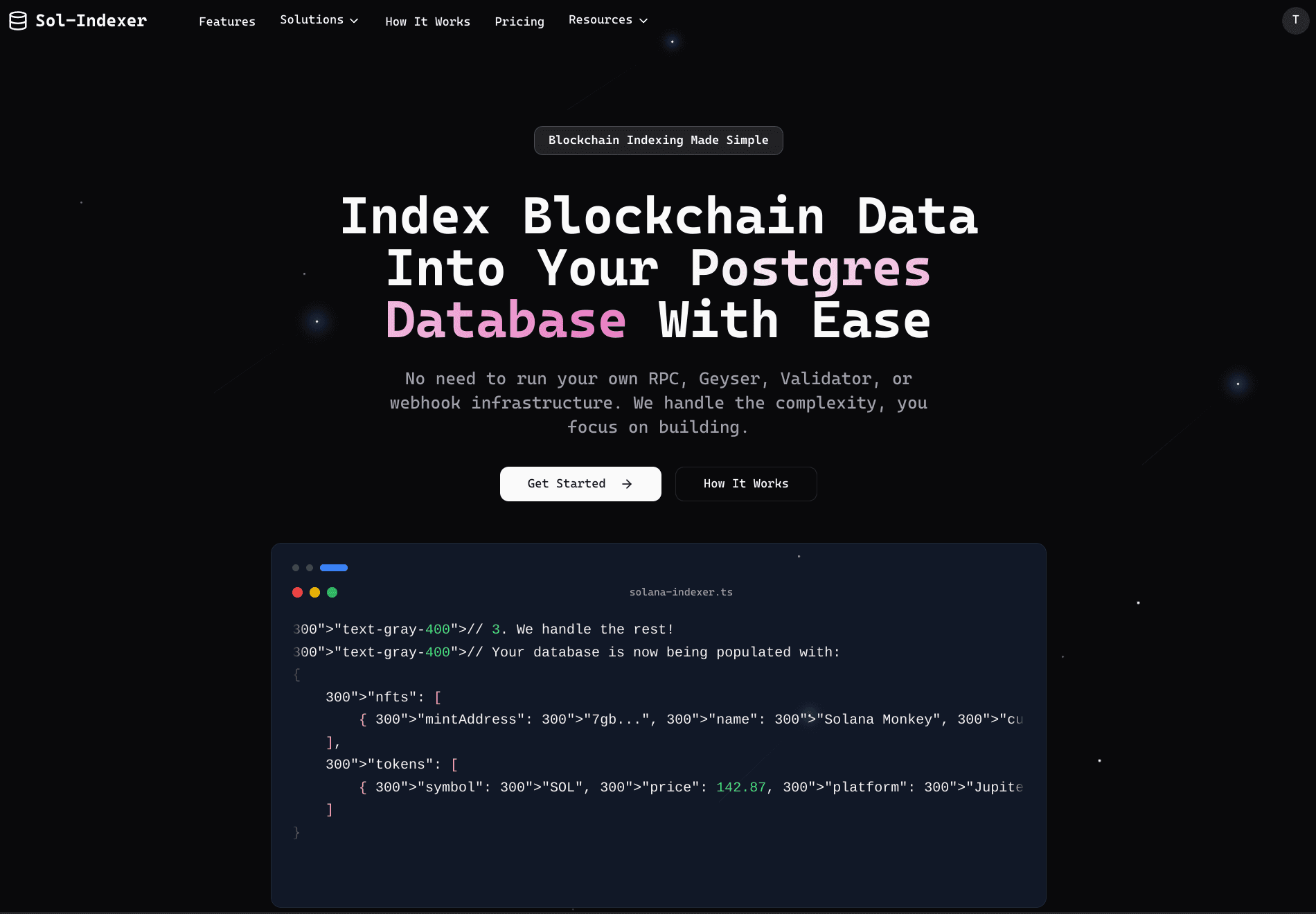 Building Scalable Indexers for Solana